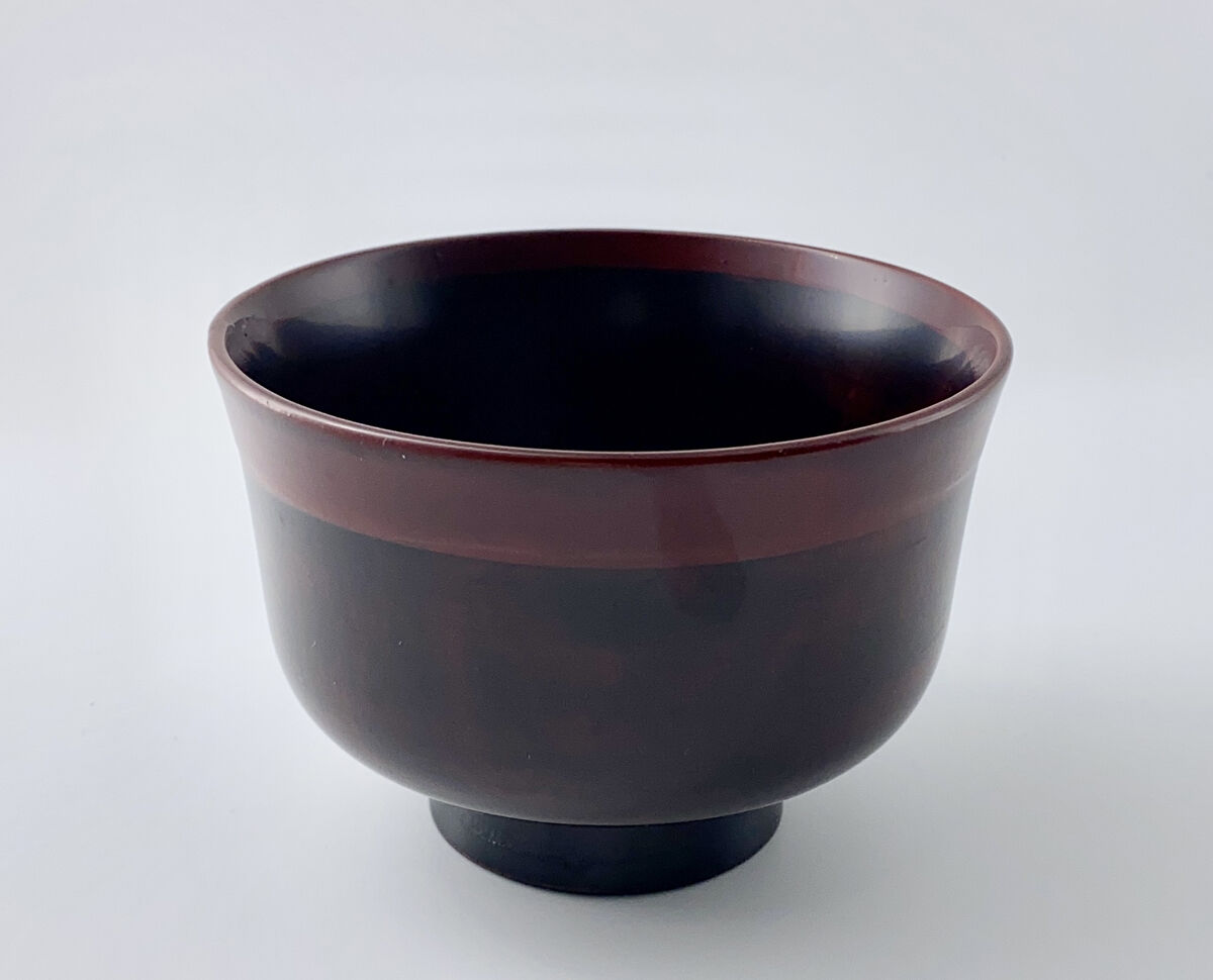 小坂公一作 乾漆茶碗 共箱 茶道具　OQ140　1F20 fit=scale-down,w=1200