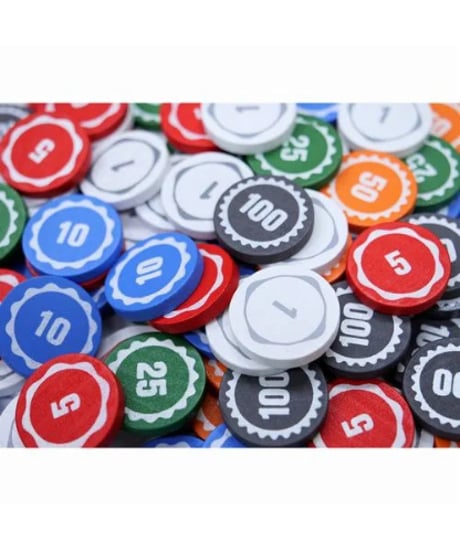 テンデイズゲームズオリジナル木製コイン100枚セット