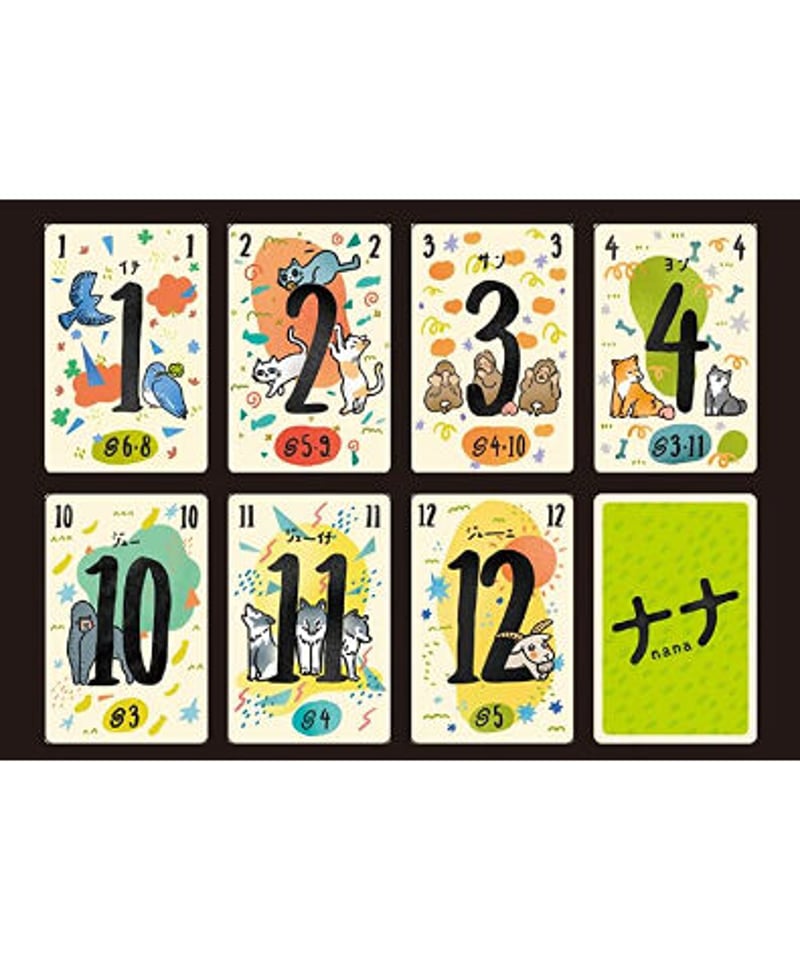 ナナ カードゲーム 第3版 | boys in the band boardgame