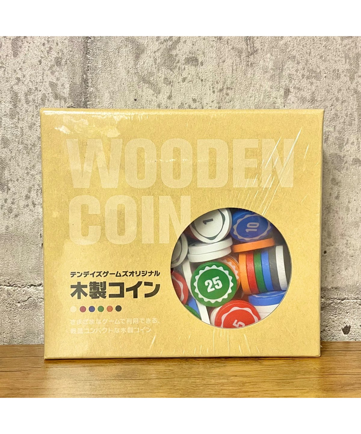 テンデイズゲームズオリジナル木製コイン100枚セット