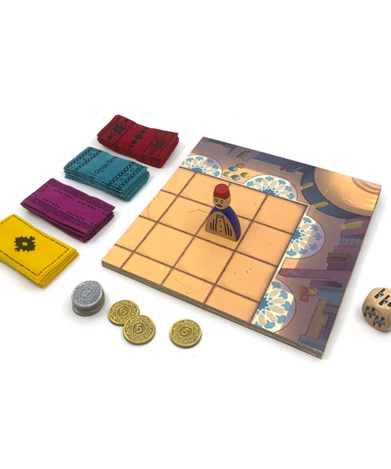 マラケシュ　DX版　ボードゲーム マラケシュ Marrakech | boys in the band boardgame