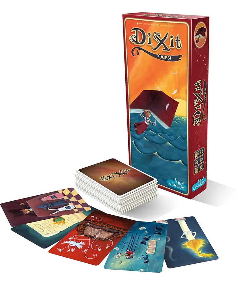 ディクシット: クエスト 多言語版 | boys in the band boardgame