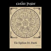 ゴシックポスター 魔術系ポスター / Sigillum Dei Aemeth