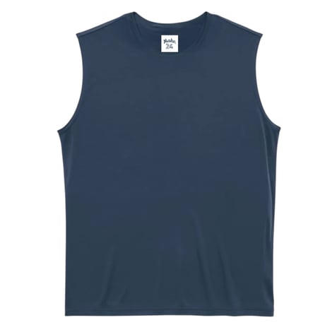 NMK sleeveless【DRY】glayish BLUE