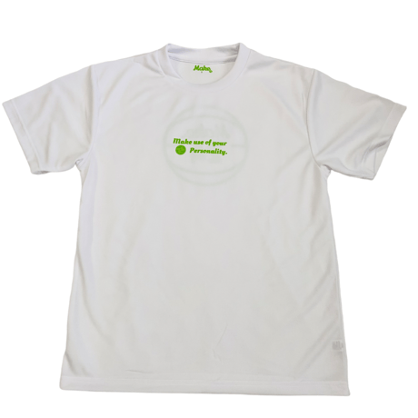 SP back logo tee【DRY】WHITE