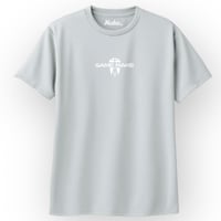 TG  short tee【DRY】SILVER GLEY
