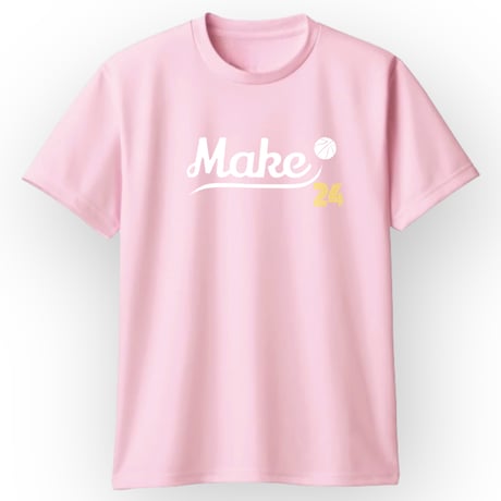 WT short tee【DRY】LIGHT PINK