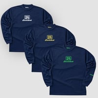 DWS long tee【DRY】NAVY