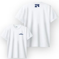 EX  short tee【DRY】  WHITE × NAVY