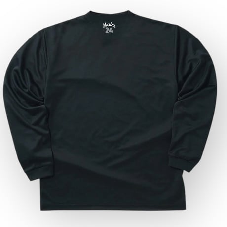 WT  long tee  FW 【DRY】BLACK