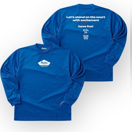 HF long tee 【DRY】  BLUE