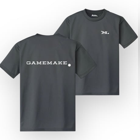 M.short tee【DRY】  DARK GRAY