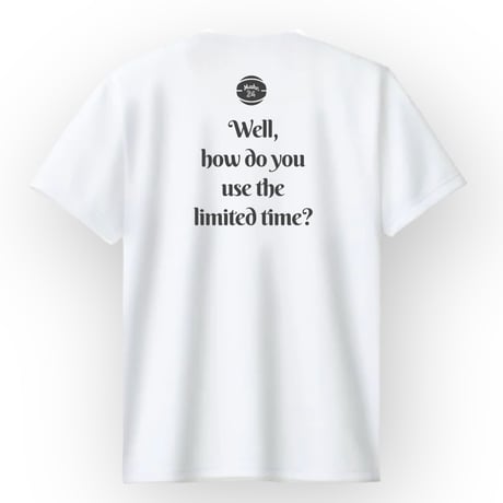 WHL short tee【DRY】WHITE