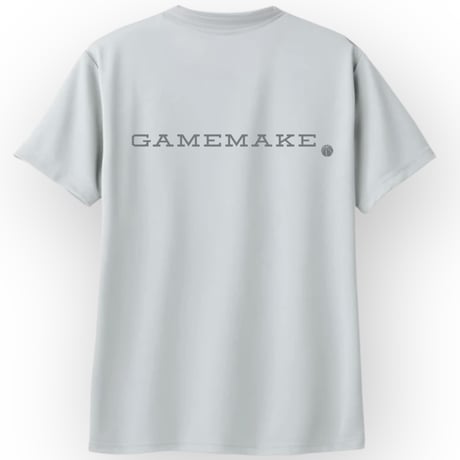 M.short tee【DRY】  SILVER GRAY