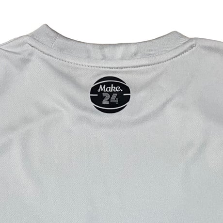 MC short tee【DRY】SILVER GLEY