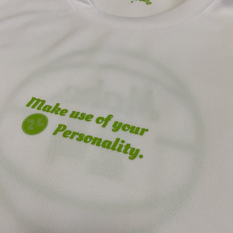 SP back logo tee【DRY】WHITE