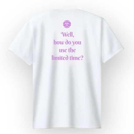 WHL short tee【DRY】WHITE