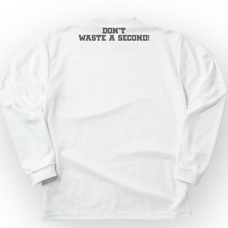 DWS long tee【DRY】WHITE