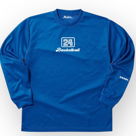 DWS long tee【DRY】BLUE