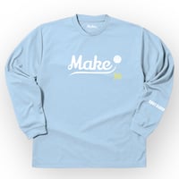 WT long tee【DRY】LIGHT BLUE