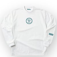 AM  long tee  IES【DRY】WHITE×tur