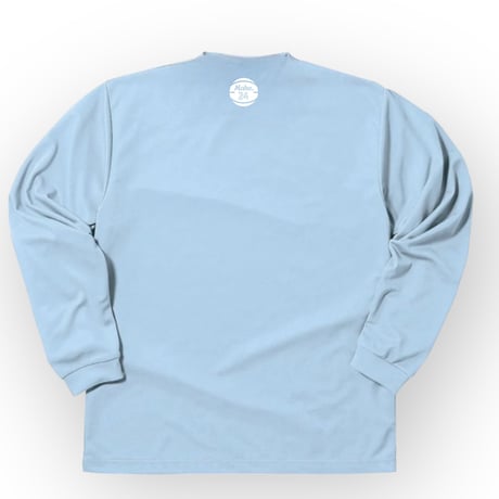 GM long tee【DRY】LIGHT BLUE