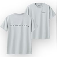 M.short tee【DRY】  SILVER GRAY