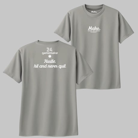 HSL  short tee 【DRY】 GLEY