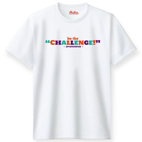 CL short tee 【DRY】WHITE × orenge