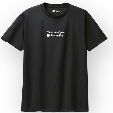 SP short tee【DRY】BLACK×wh
