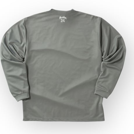 WT  long tee  FW 【DRY】GRAY