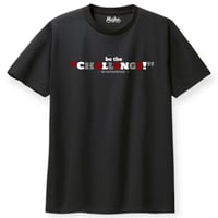 CL short tee 【DRY】BLACK × bordeaux