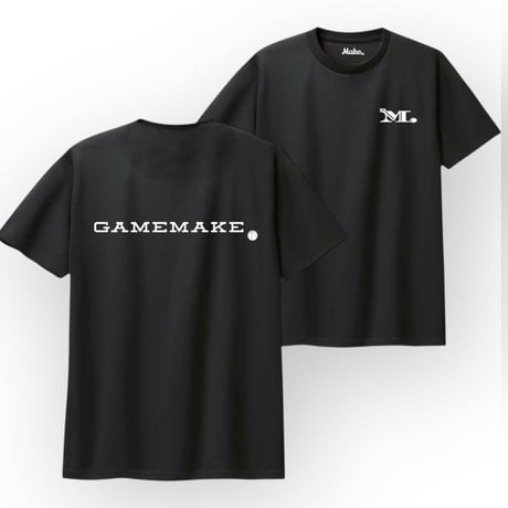 M.short tee【DRY】  BLACK