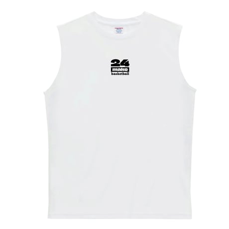 NMK sleeveless【DRY】WHITE
