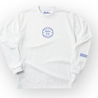 AW long tee 【DRY】WHITE×pel