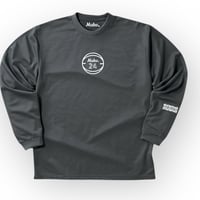 AM  long tee  IES【DRY】DARK GLAY