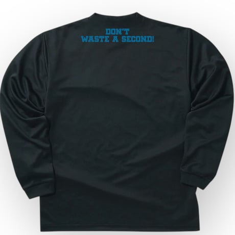 DWS long tee【DRY】BLACK