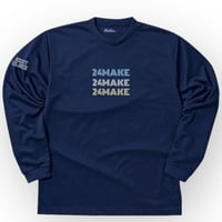 MC long tee 【DRY】NAVY