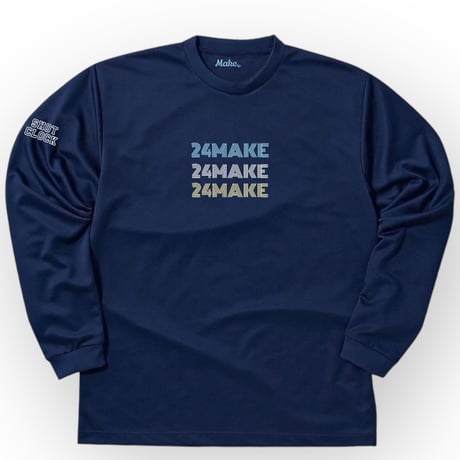 MC long tee 【DRY】NAVY