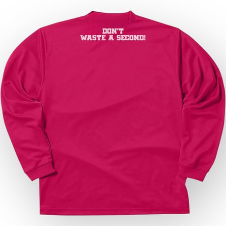 DWS long tee【DRY】HOT PINK