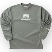 DWS long tee【DRY】GREY