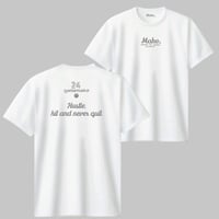 HSL short tee 【DRY】　WHITE×grey