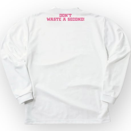 DWS long tee【DRY】WHITE