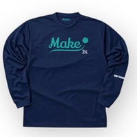 WT  long tee  FW 【DRY】NAVY