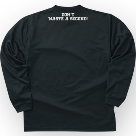 DWS long tee【DRY】BLACK