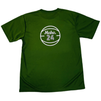 SP back logo tee【DRY】OLIVE