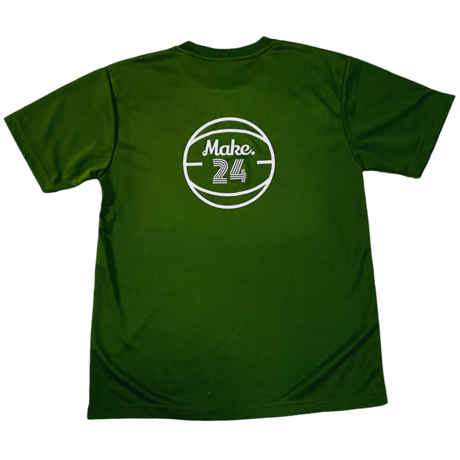 SP back logo tee【DRY】OLIVE
