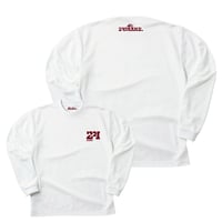 EX long tee【DRY】WHITE × BORD