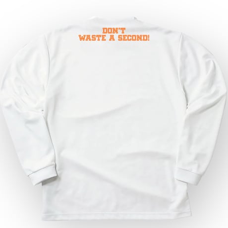 DWS long tee【DRY】WHITE