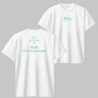 HSL short tee 【DRY】　WHITE×mintgreen